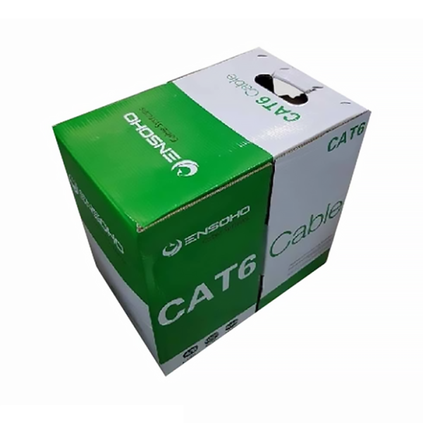 THÙNG CÁP MẠNG HIỆU ENSOHO MÃ  EN-U6CA25 UTP Cat 6 0.45mm 305M/CUỘN