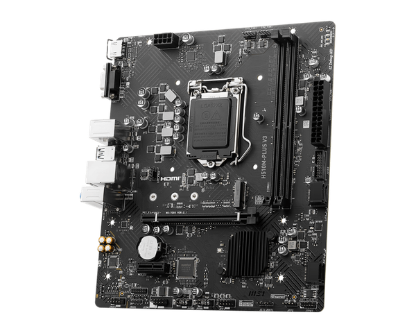 Bo mạch chủ MSI H510M Plus V3, M-ATX, 2 khe RAM - Chính hãng