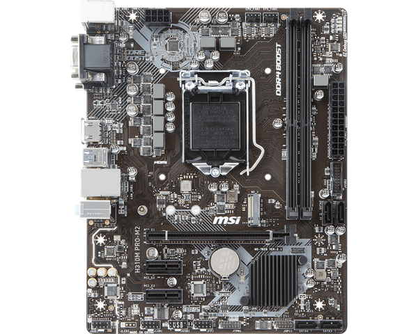 Bo mạch chủ MSI PRO H310M M.2 (M-ATX, DDR4, LGA1151)  - Full VAT