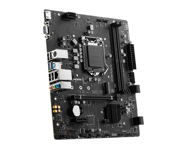 Bo mạch chủ MSI H510M Plus V3, M-ATX, 2 khe RAM - Chính hãng