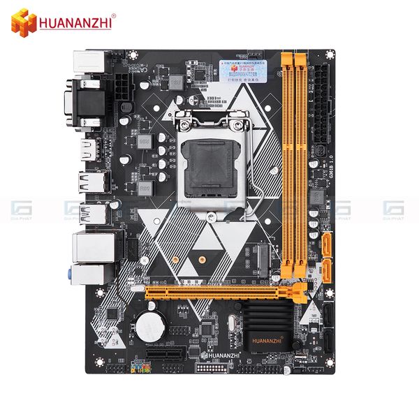 Bo mạch chủ Huananzhi H81 (M-ATX, DDR3, LGA1150, 16G RAM) Box