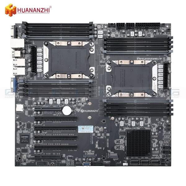 Bo mạch chủ Huananzhi X11D-16D Dual (E-ATX, DDR4, LGA3647) Box