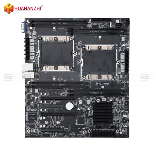 Bo mạch chủ Huananzhi X11D-8D Dual (ATX, DDR4, LGA3647) Box