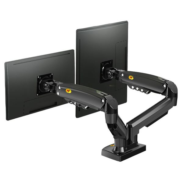 Giá Treo Hai Màn Hình Máy Tính - ARM - NB F160 (17-27 Inch) Đen Xám - Chính hãng