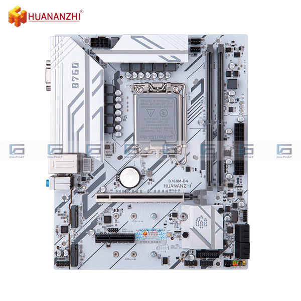 Bo mạch chủ Huananzhi B760M-D4 A/B | 64GB, DDR4, M-ATX