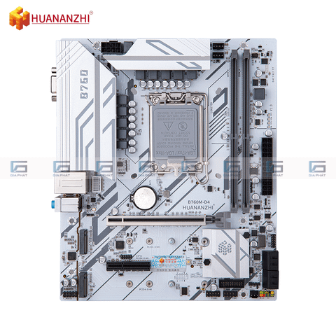Bo mạch chủ Huananzhi B760M-D4 A/B | 64GB, DDR4, M-ATX