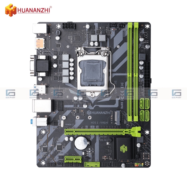 Bo mạch chủ Huananzhi H311-VHD4 | 32GB RAM, DDR4, M-ATX