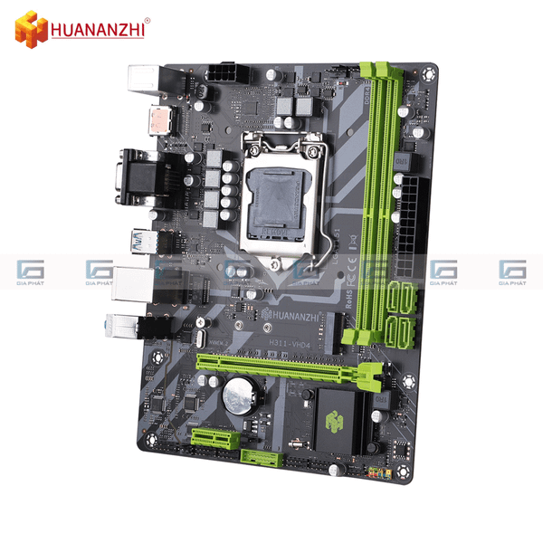 Bo mạch chủ Huananzhi H311-VHD4 | 32GB RAM, DDR4, M-ATX