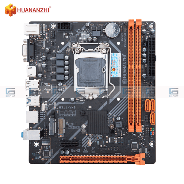Bo mạch chủ Huananzhi H311-VH3 | 32GB RAM, DDR3, M-ATX