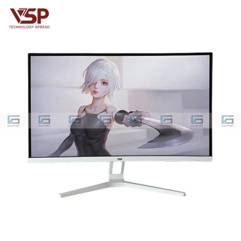 Màn hình cong VSP 27inch CM2705H - Trắng (Full-HD, 75Hz, VA, 5ms)