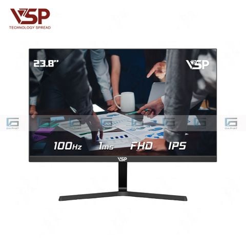Màn hình 24inch LED tràn viền Gaming VSP IP2407SG Đen (Full-HD, 100Hz, IPS 1ms)