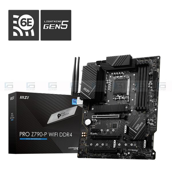 Bo mạch chủ MSI PRO Z790-P WIFI (ATX, DDR4, LGA1700) - Full VAT