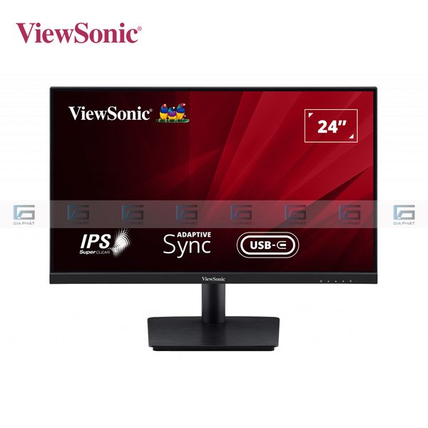 ViewSonic VA2409-MHU Phẳng | 24 inch, Full HD, USB-C, HDMI, VGA - Chính hãng