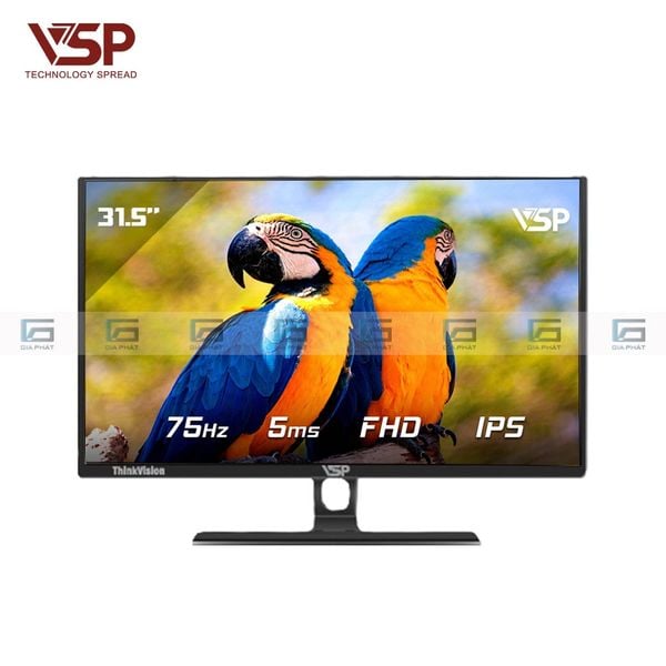 Màn hình VSP IPS Thinking 32 inch IP3205S - Đen ( 32 inch, Full HD, IPS, 75Hz, Phẳng )
