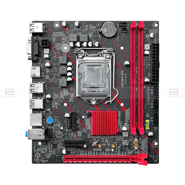 Bo mạch chủ JGINYUE H311M-D (M-ATX, DDR4, tối đa 64G, LGA1151, có M.2 NVMe)