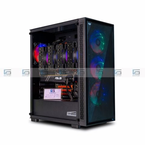 PC Xeon Giả Lập chạy 20 tab game - RX 580 8G - 2683 V4 Dual - 64G RAM