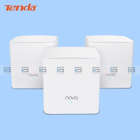 Bộ mesh Wifi Tenda MW5C Nova 3-Pack AC1200 cho gia đình - Chính hãng