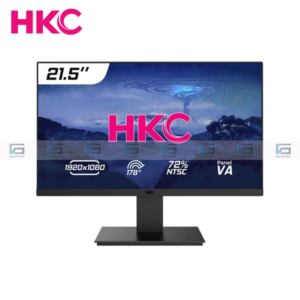 HKC MB21V13 21.5 inch | FHD, VA, 60Hz, 7ms, FHD, Đen, VGA, HDMI, phẳng
