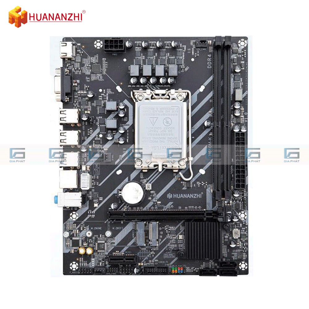 Bo mạch chủ Huananzhi H610M-K | M-ATX, 64GB, DDR4