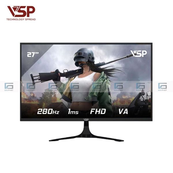 Màn hình 27 inch gaming VSP VA2728G1 (Full-HD, 280hz, 1Ms, VA)