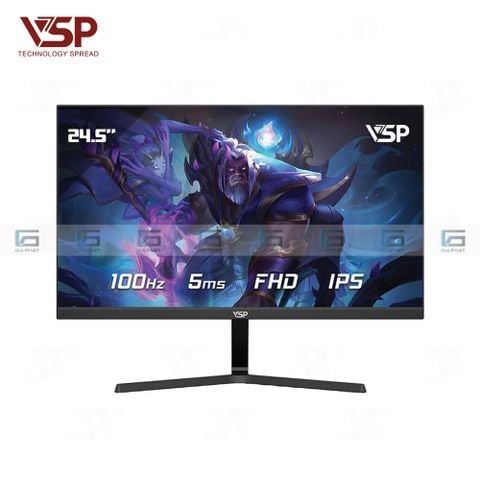 Màn hình VSP IP2510W1 ( 24.5 inch, Full HD, IPS, 100Hz, 5ms, phẳng )