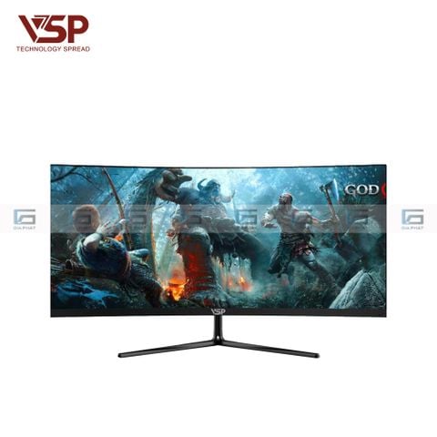 Màn hình Cong Ultrawide Gaming VSP VA3020V (VA, 200Hz, 30 inch, 2560x1080)
