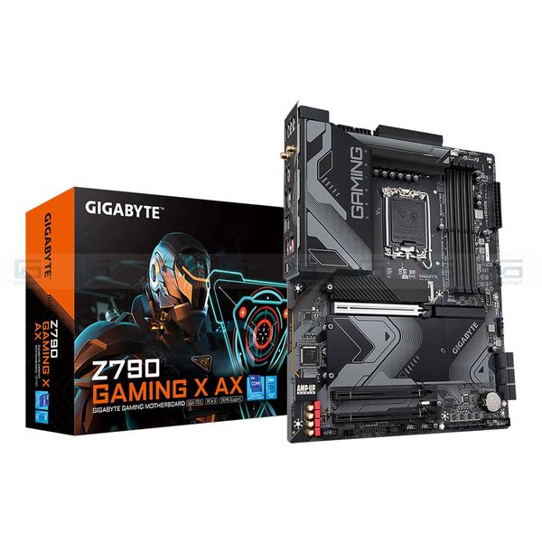 Bo mạch chủ Gigabyte Z790 GAMING X AX DDR5 (ATX, Wifi+Bluetooth) - Full VAT