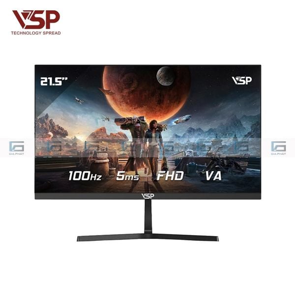 Màn hình phẳng VSP V2204H - ĐEN ( 22 inch, Full HD, 100Hz, Phẳng )