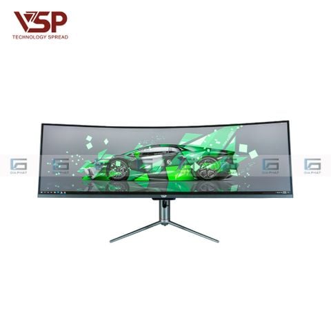Màn hình cong ULTRAWIDE Gaming VSP VA4914DC (144Hz, VA, FHD, R1800, 6ms, 2 HDMI, 2 DP)