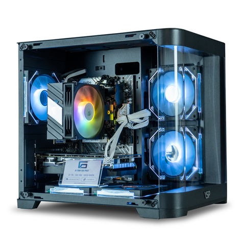 PC Gaming Gia Phát | Intel i5 12400F \ RX580 8G \ B760M\ RAM 16GB\ NVME 256GB
