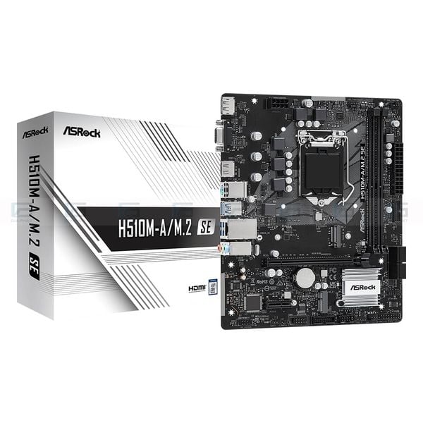 Bo mạch chủ Asrock H510M-A.M2 SE (M-ATX, DDR4, tối đa 64GB)