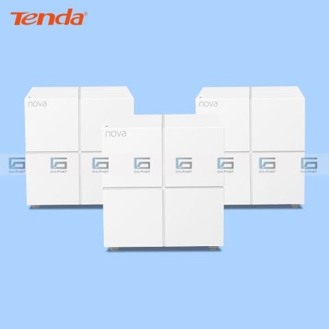 Bộ mesh Wifi Tenda MW6 Nova 3-Pack AC1200 cho gia đình - Chính hãng