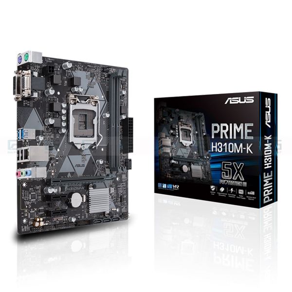 Bo mạch chủ H310M-K PRIME ASUS (M-ATX, DDR4, LGA1151) - Full VAT