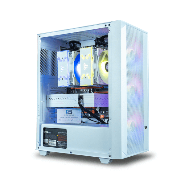 PC Gaming GiaPhat - i3 Gen12 - RX580 (Pubg, COD, Battlefield, GOW, REDII)