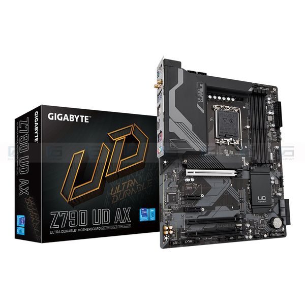 Bo mạch chủ Gigabyte Z790 UD AX​ DDR5 (ATX, Wifi+Bluetooth) - Full VAT