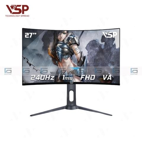 Màn hình cong VSP 27 inch VG272C (240Hz, VA, FHD, 1800R)