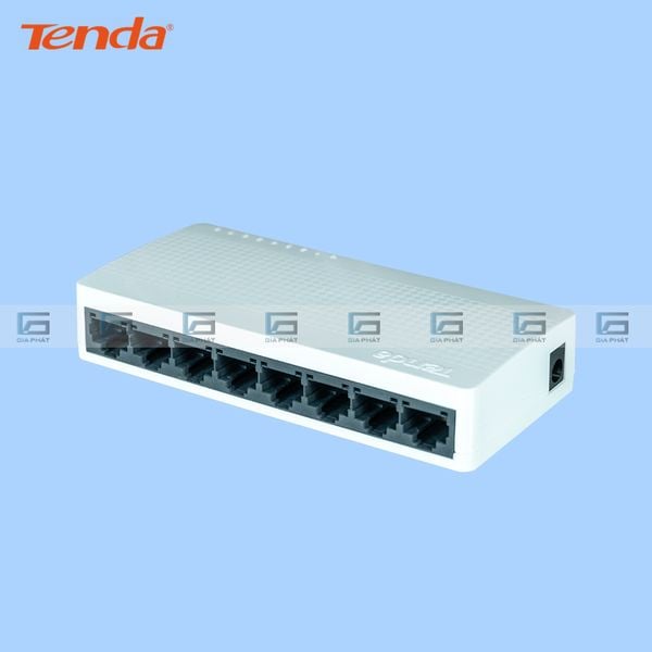 Bộ chuyển mạch Tenda Switch S108V8 8 cổng 100Mbps - Chính hãng