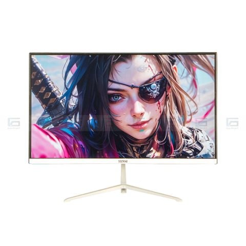 Yunsi Y240WSG Phẳng (24 inch, FHD, 100Hz, 1ms, DP, HDMI) - Màu Trắng/Đen