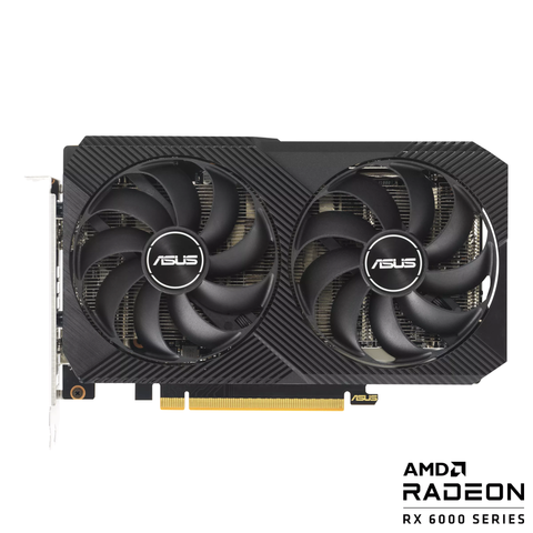 Card màn hình ASUS Dual Radeon™ RX 6500 XT V2 OC Edition 4GB GDDR6