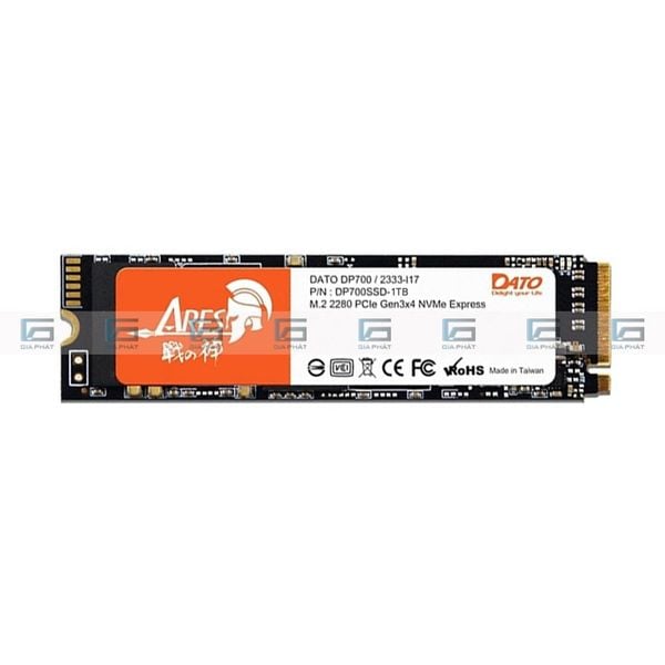 Ổ CỨNG SSD 1TB DATO DP700 M.2 PCIe NVMe Gen 3x4