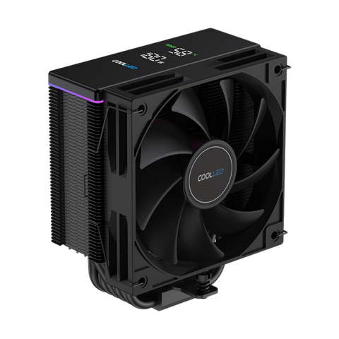 Tản nhiệt khí CPU COOLLEO B60 Digital BK - Màu Đen