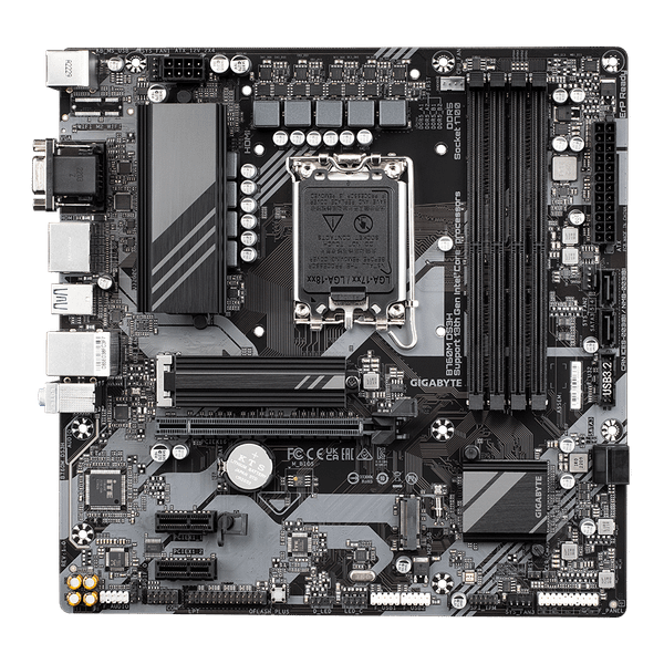 Bo mạch chủ Gigabyte B760M DS3H DDR5 (M-ATX, 192G RAM, LGA1700) - Full VAT