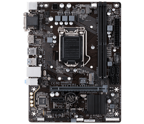 Bo mạch chủ Gigabyte H110M-M.2 (M-ATX, DDR4, LGA1151) - Full VAT