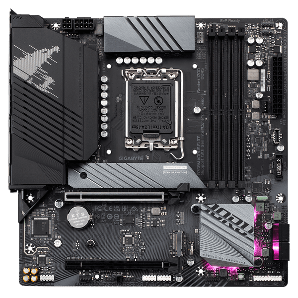Bo mạch chủ Gigabyte B760M Aorus Elite DDR5 (M-ATX,, LGA1700) - Full VAT