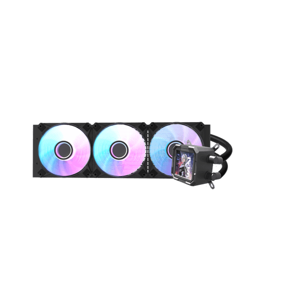 Tản nhiệt nước AIO Dark Flash DV360S 3 Fan - Màu Đen