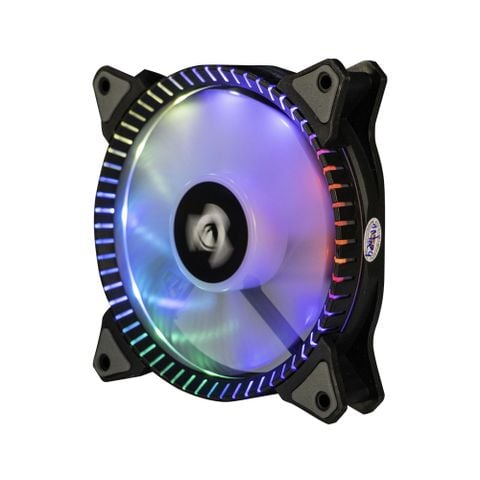 Fan Case PC VSP V208 Led RGB Auto - Nguồn Trực Tiếp 4 Pin Molex