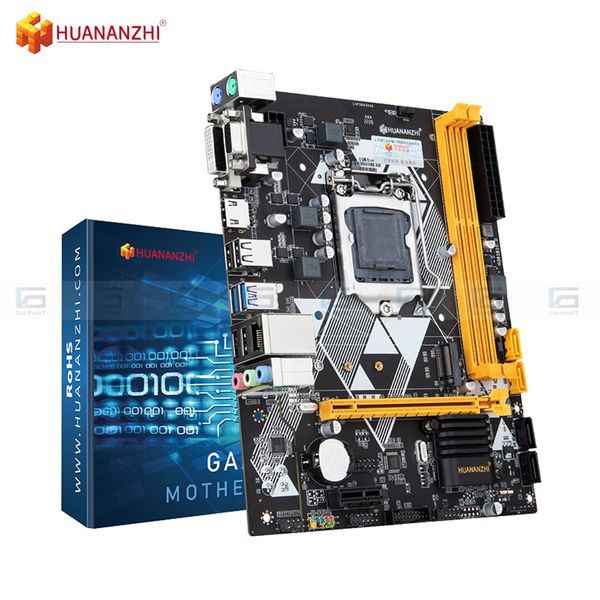 Bo mạch chủ Huananzhi H81 (M-ATX, DDR3, LGA1150, 16G RAM) Box