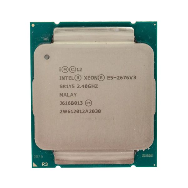 CPU Intel Xeon E5 2676V3 (2.4GHz Up To 3.2GHz, 12 nhân 24 luồng, LGA 2011-3) Tray