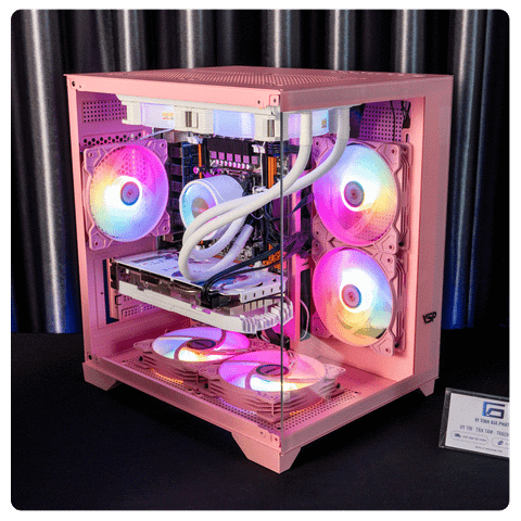 PC Gaming i7 4790 Chiến Game - Card màn hình RX580 8GB - Tản nhiệt nước 2 FAN