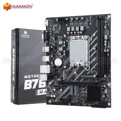 Bo mạch chủ B760M-K Huananzhi (LGA 1700, DDR4, M-ATX) - Chính hãng